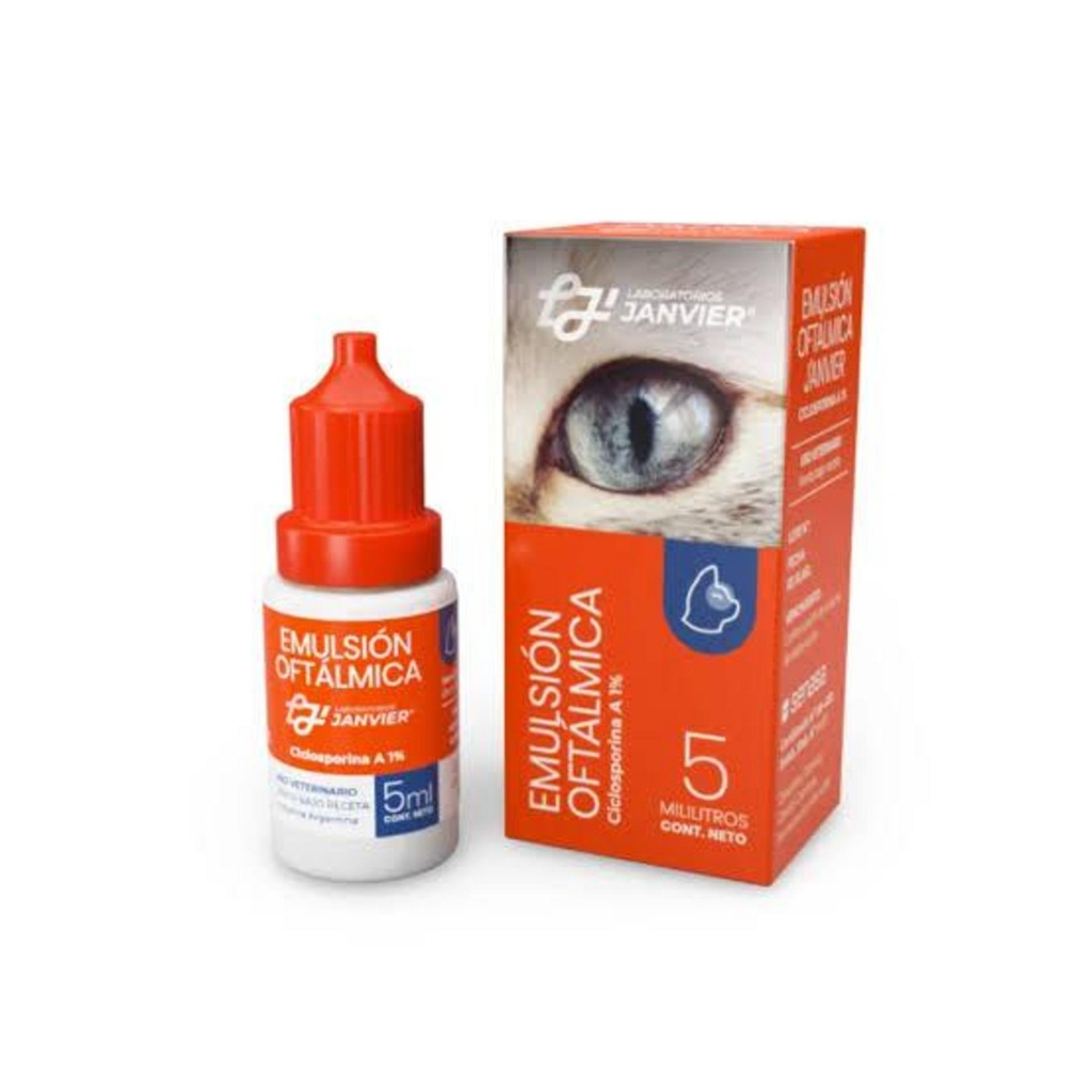 EMULSIÓN Oftálmica J´anvier x 5 ml
