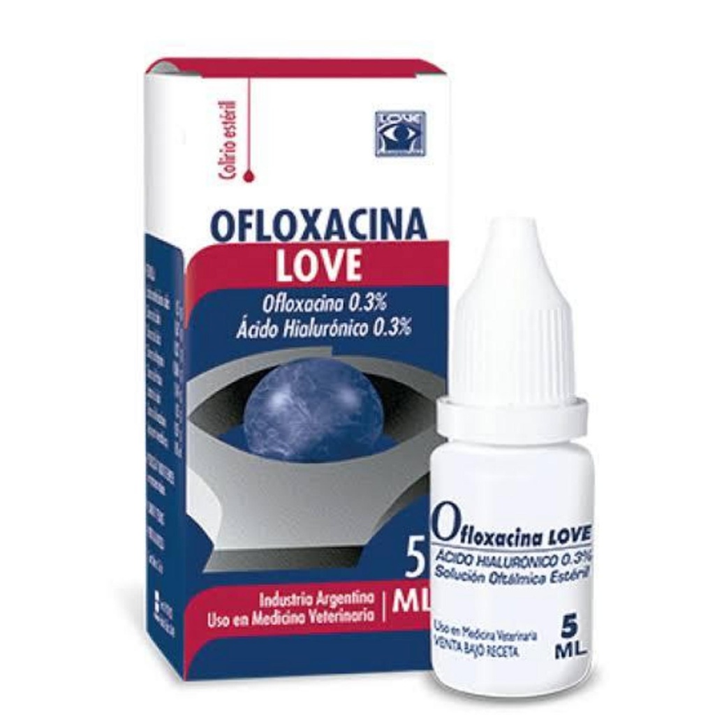 OFLOXACINA Love Colirio Estéril x 5 ml
