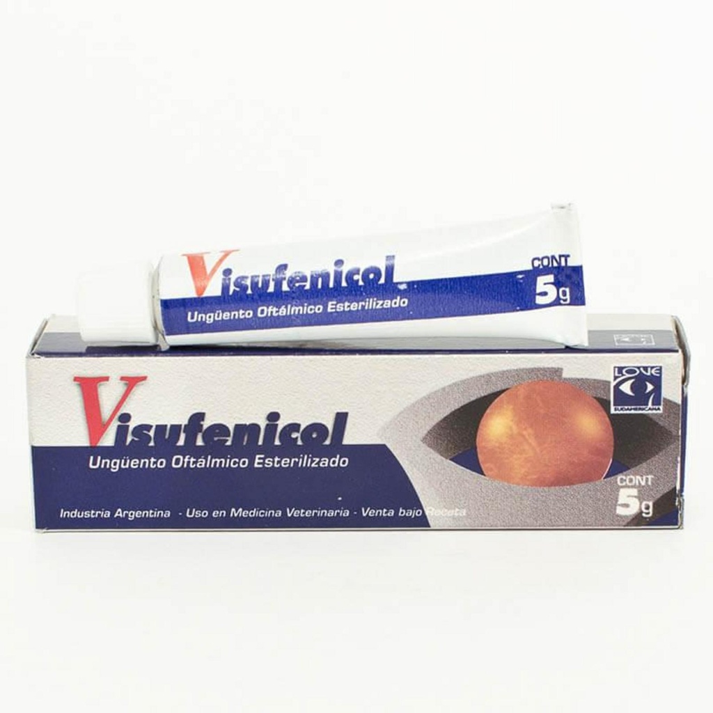 [1829] VISUFENICOL Unguento Oftálmico Esterilizado x 5 gr