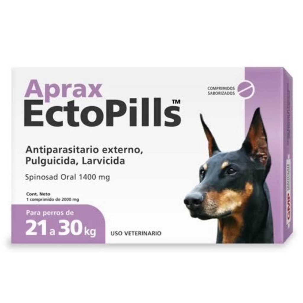 [1911] APRAX EctoPills 21 - 30 kg x 1 comprimido