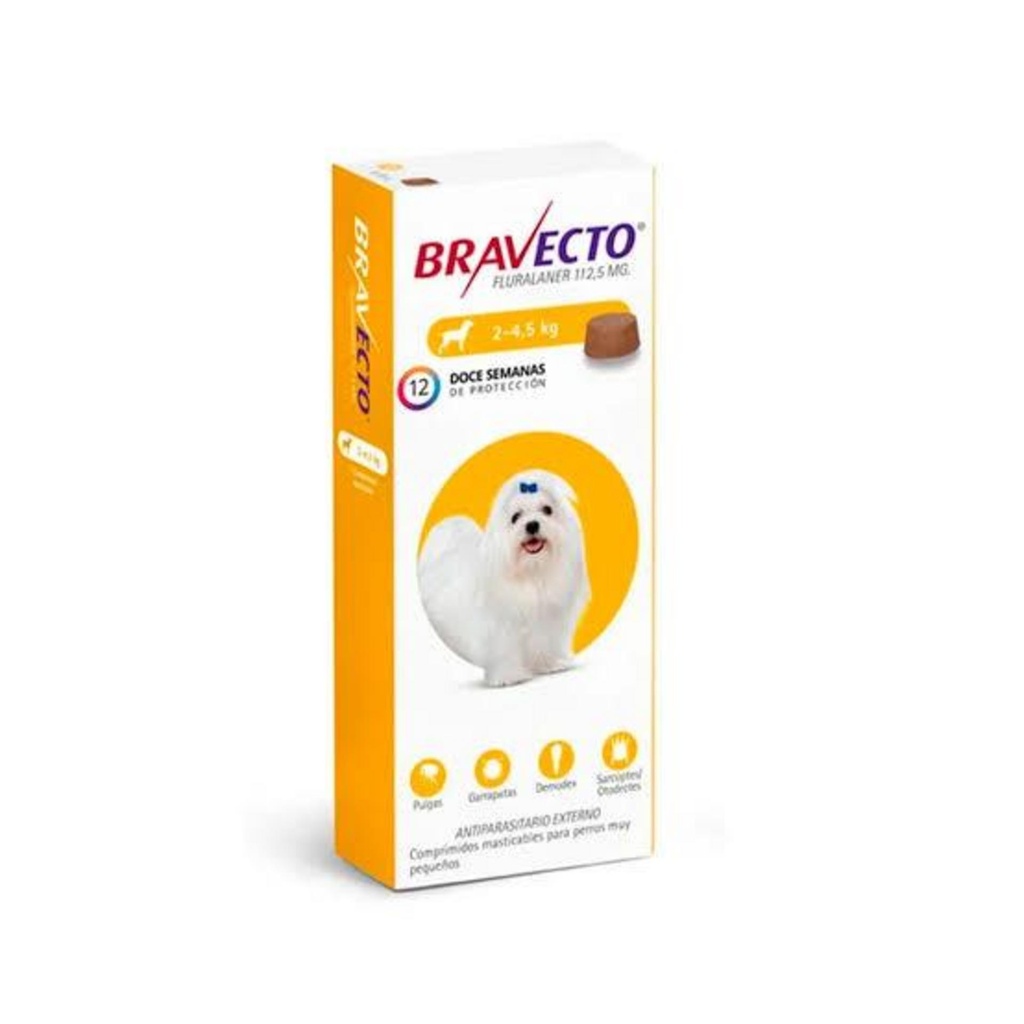 BRAVECTO 112,5 mg (2-4,5kg)