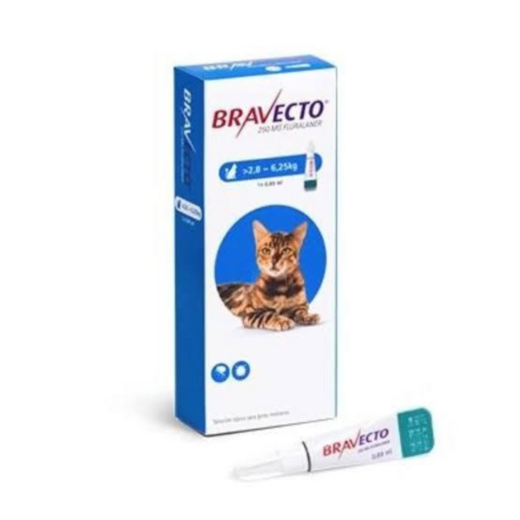 BRAVECTO Plus Cat 250 mg (2,8-6,25 kg)