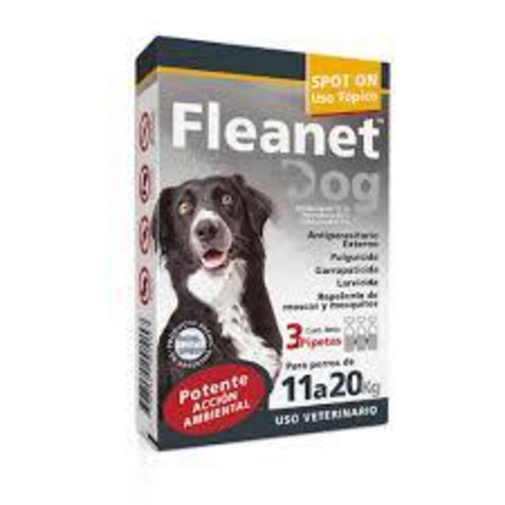 FLEANET Dog Pipeta 11-20 kg - 3 x 2 ml