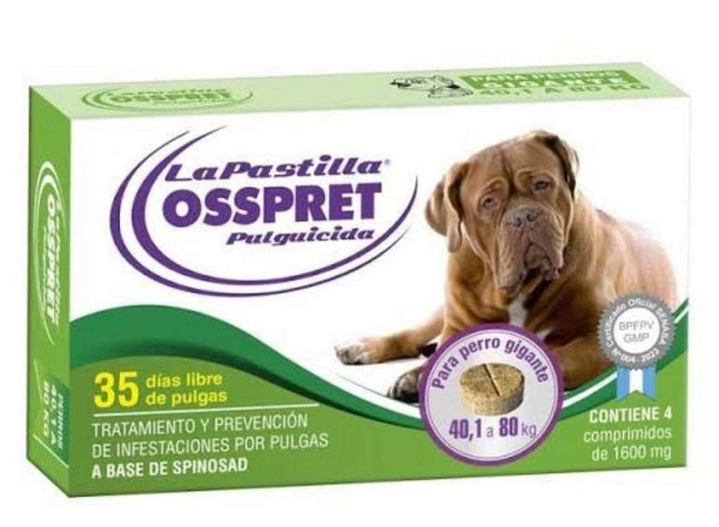OSSPRET La Pastilla 40 - 80 kg