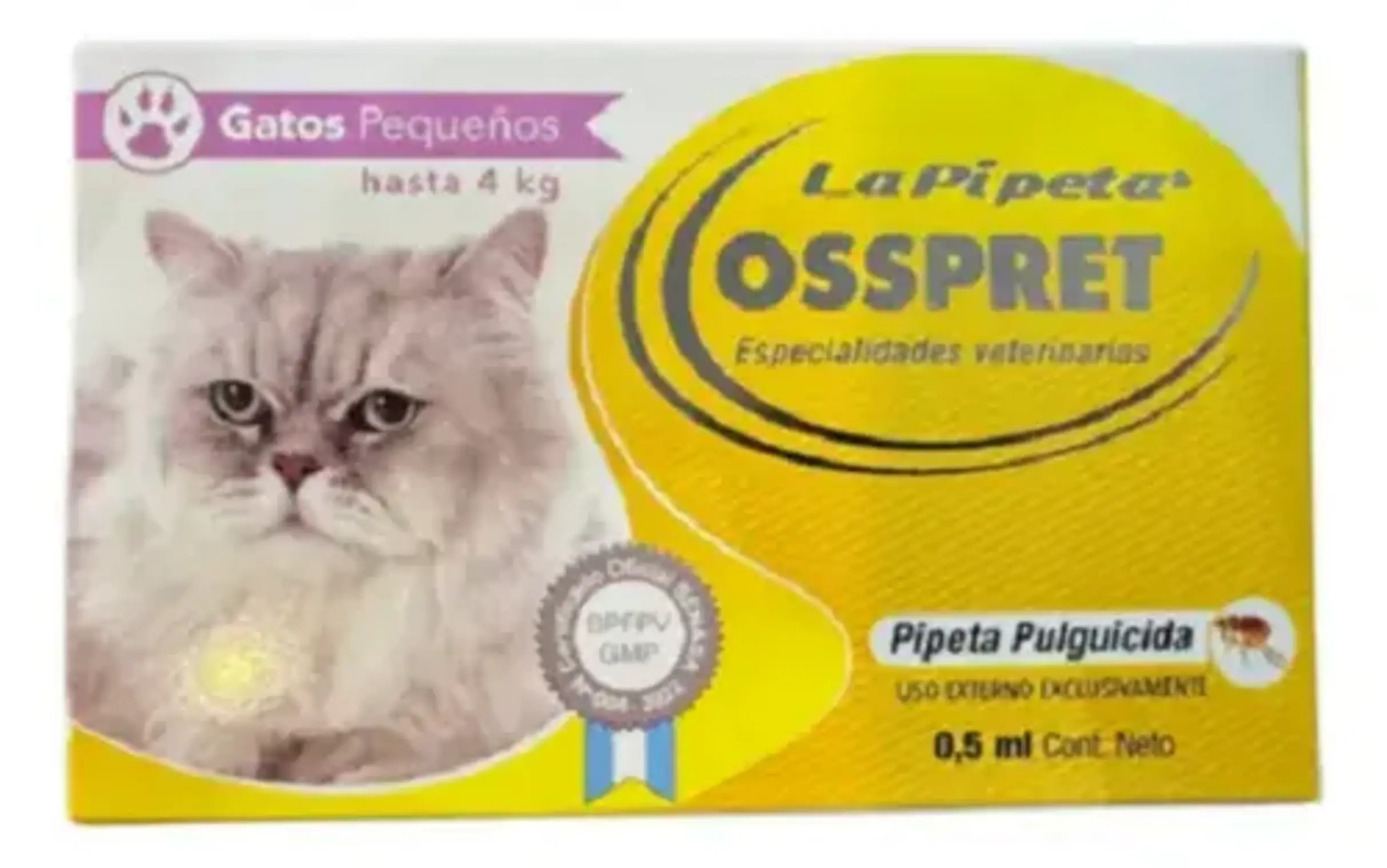 OSSPRET La Pipeta Gato - 4 kg