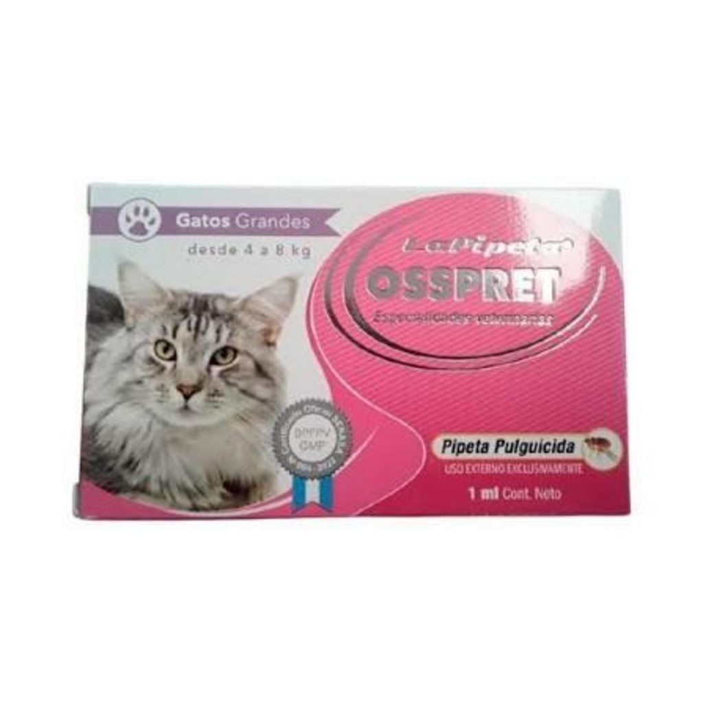 OSSPRET La Pipeta Gato 4-8 kg