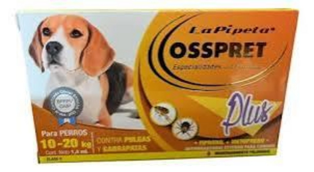 OSSPRET La Pipeta plus 10 a 20 Kg