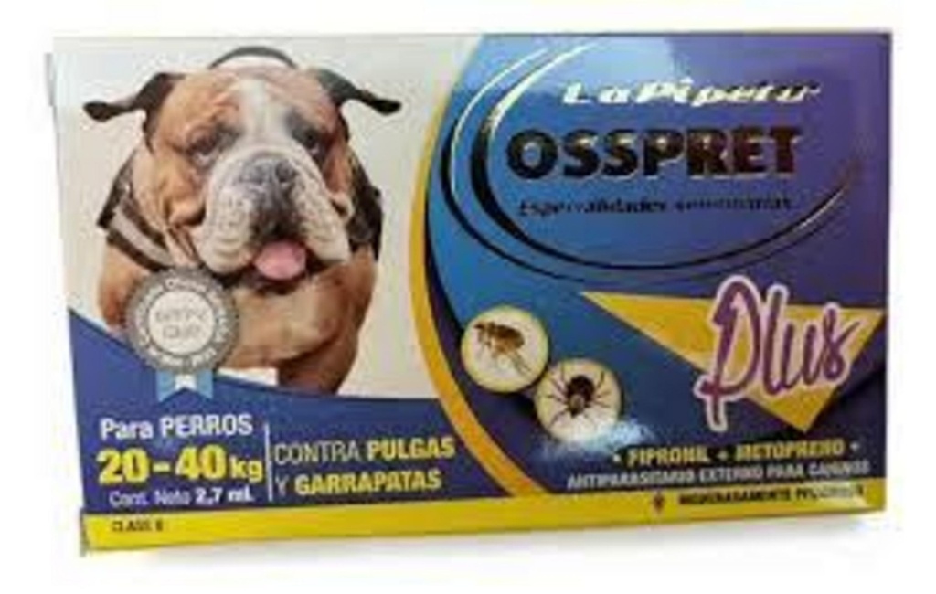 OSSPRET La Pipeta plus 20 a 40 Kg