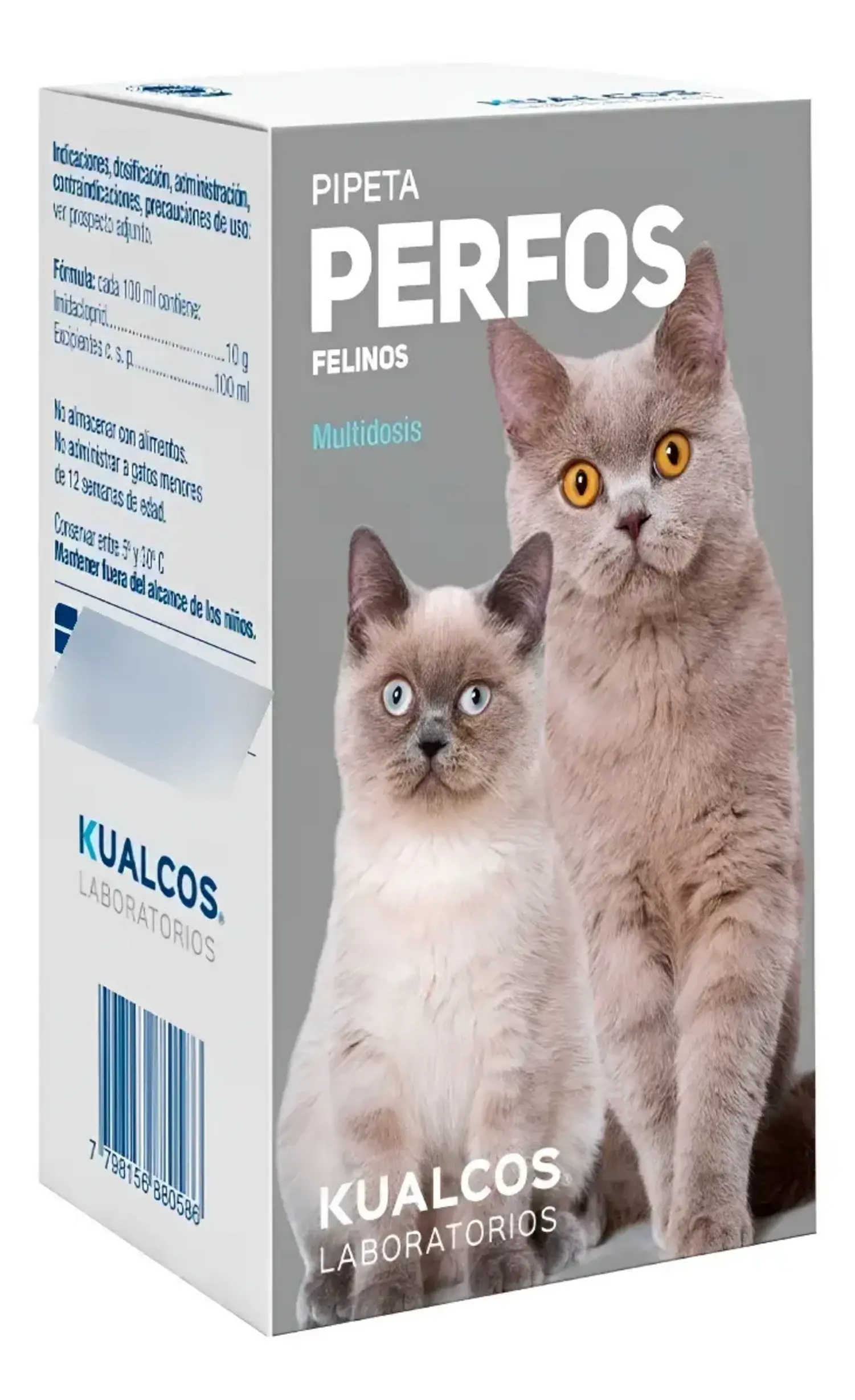 PERFOS Felinos Multidosis x 10 ml Pipeta