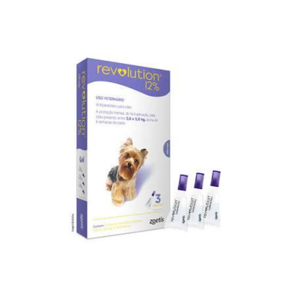 REVOLUTION 12 % P (2,6-5 kg) x 0,25 ml