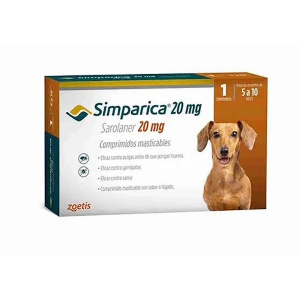 SIMPARICA 20 mg (5-10 kg)