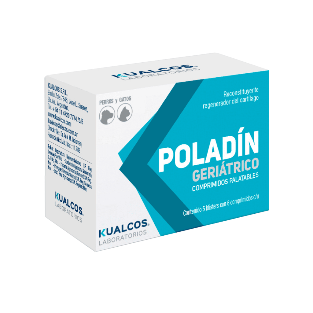 POLADIN Geriatrico 40 kg x 30 compr.