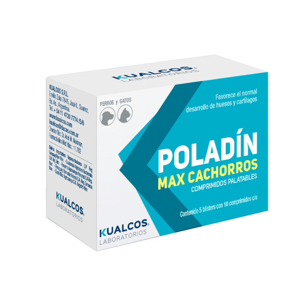POLADIN Max Cachorro x 50 comprimidos
