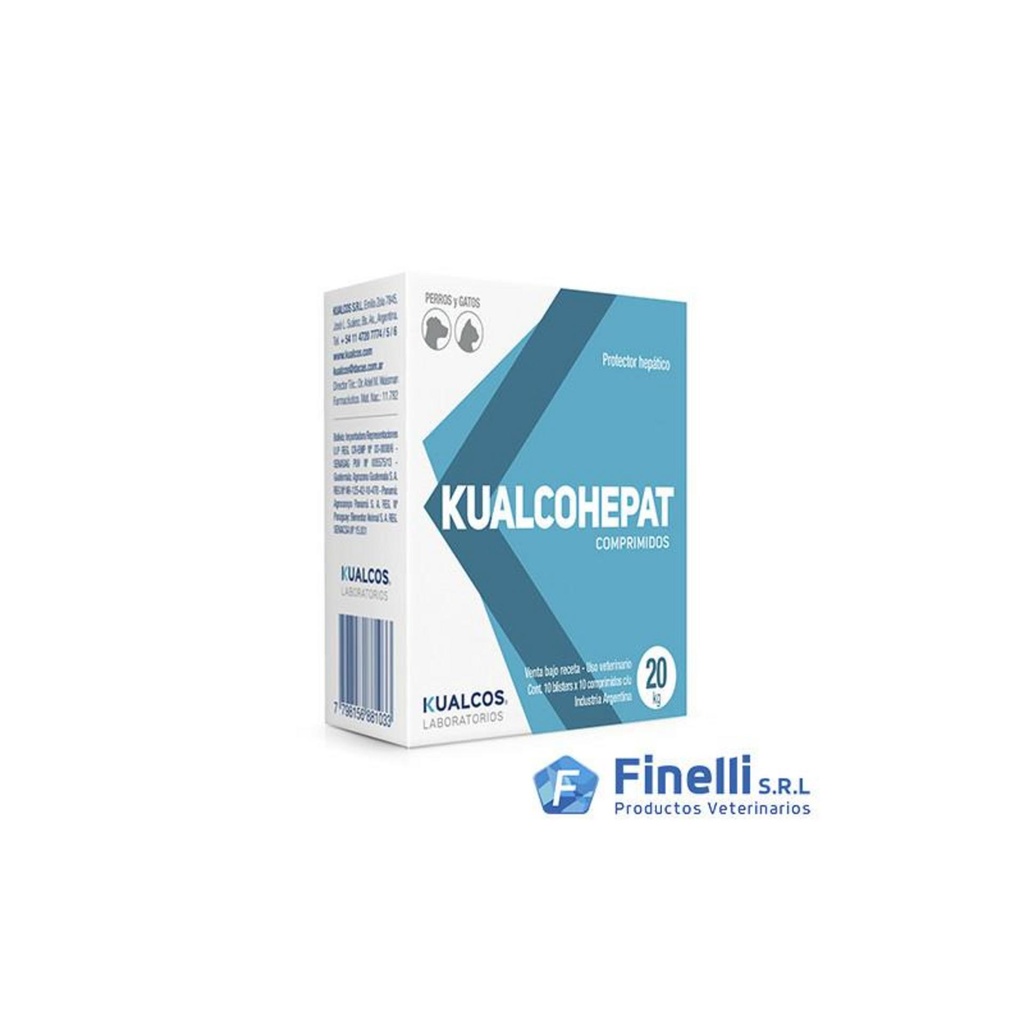 KUALCOHEPAT 20 kg x 100 Comprimidos