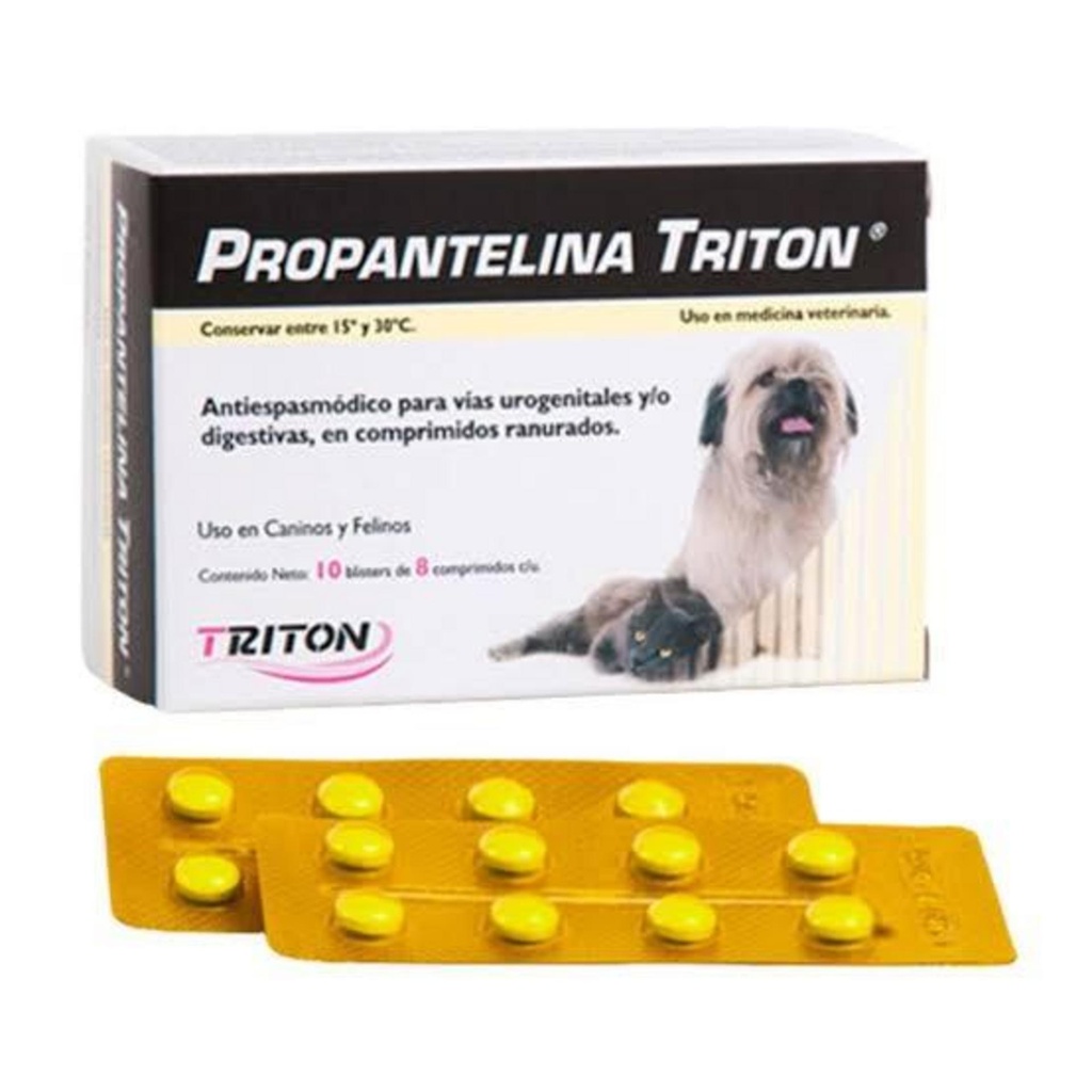 PROPANTELINA Triton x 80 comprimidos