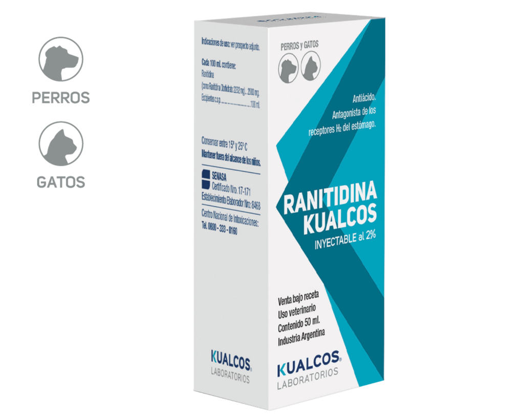 [931] RANITIDINA 2% Iny. x 50 ml