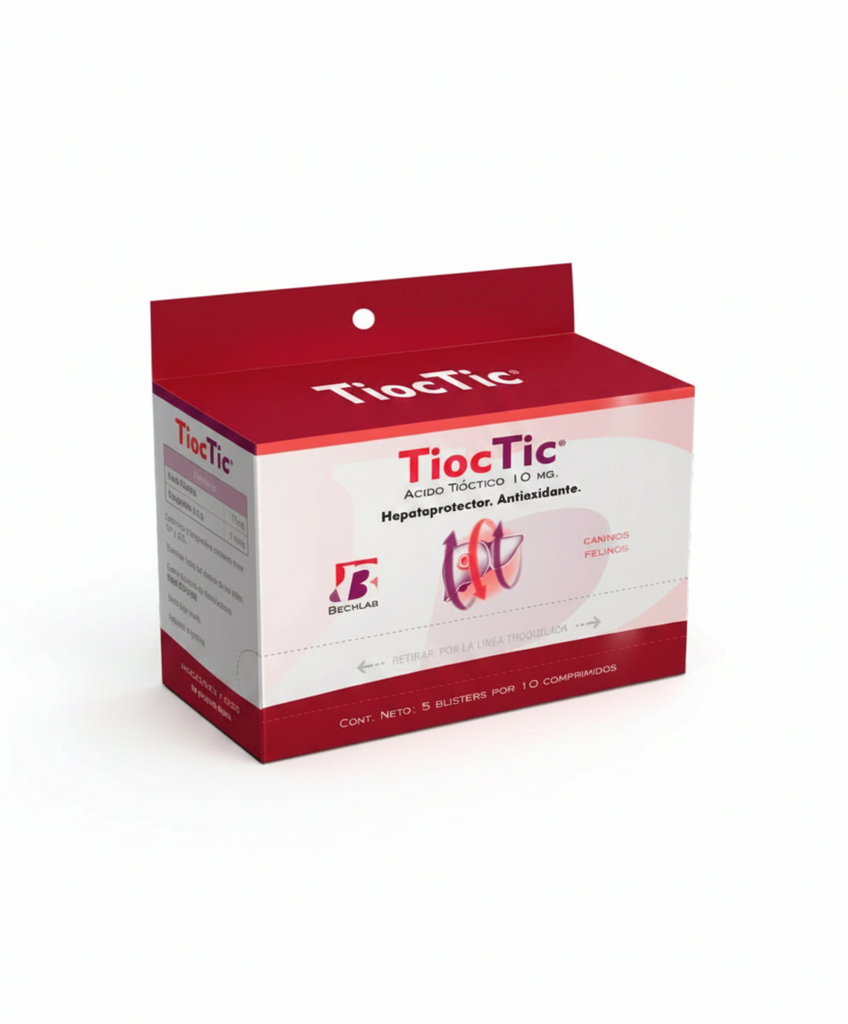 TIOC TIC Ácido Tióctico x 50 comprimidos