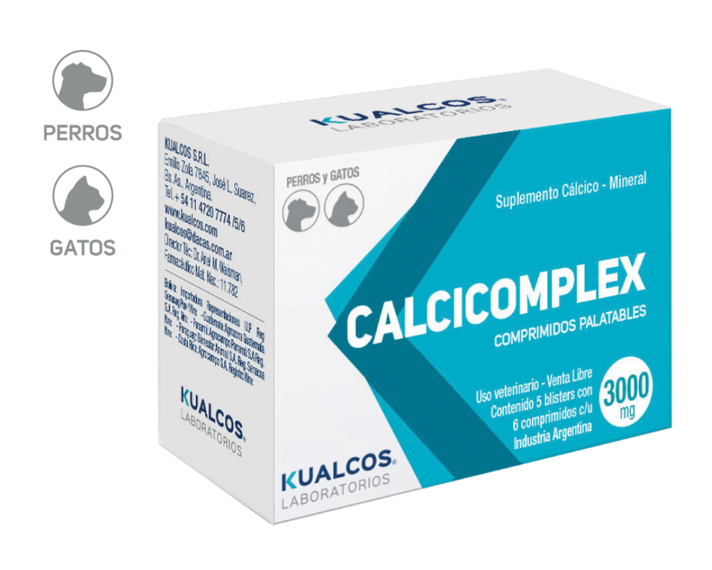 CALCICOMPLEX 3000 mg x 30 comprimidos